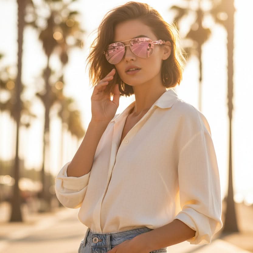 LuxeVision - Stylish Polarized Sunglasses for Every Adventure