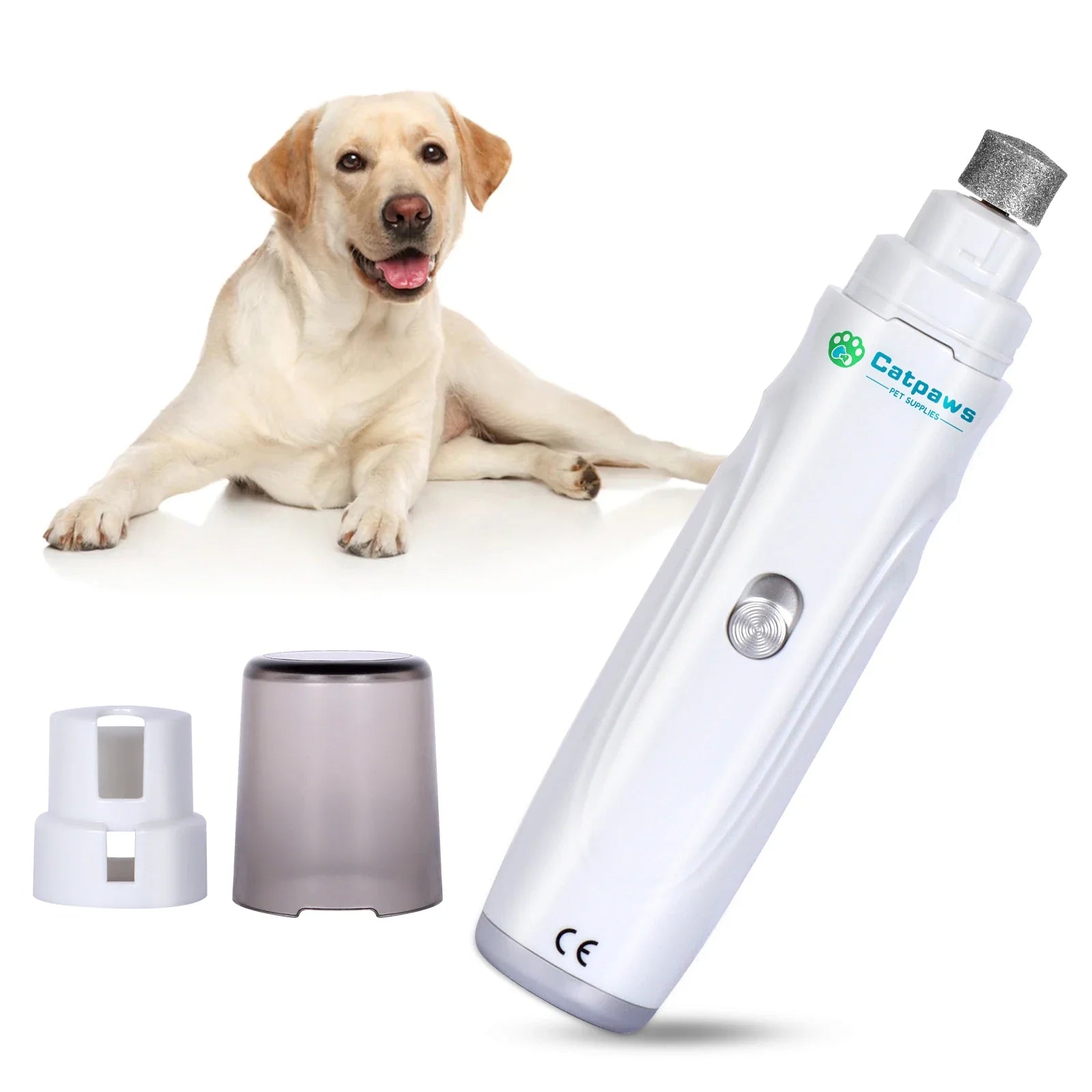 PawPerfect Nail Care Grinder – Rechargeable 2-Speed Pet Nail Trimmer