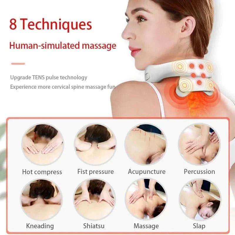 ComfortFlex – Heated Neck Massager for Ultimate Relaxation