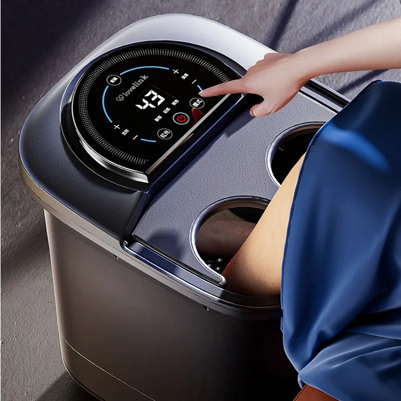 RelaxHeat Electric Foot Spa with Adjustable Temperature Control