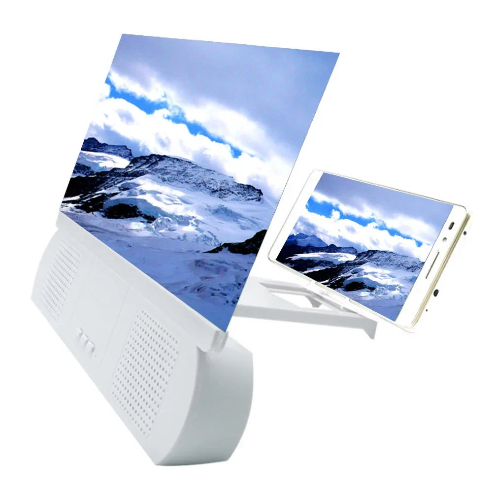 SpectraView 10-Inch 3D Smartphone Screen Enhancer with Bluetooth Speaker