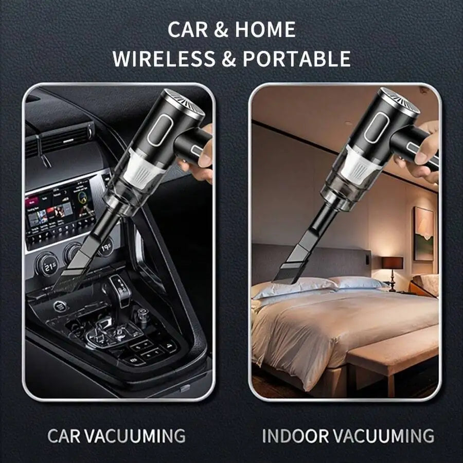 PowerClean Cordless Car Vacuum – Efficient Handheld Cleaning Tool
