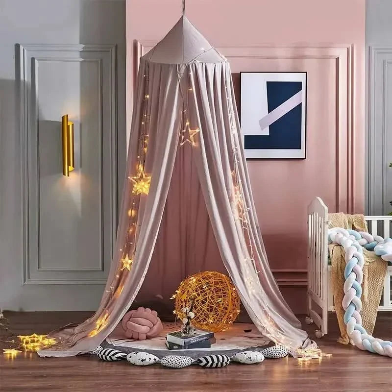 Whimsical Hanging Canopy for Enchanting Play Areas