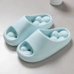 CloudStep – Airy Indoor Slippers with Massage Support