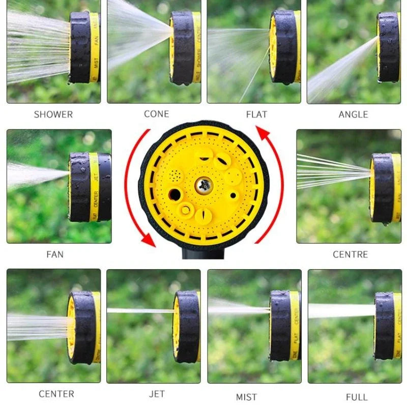 VersaSpray 10-Mode Garden Hose Nozzle – Versatile Watering Tool