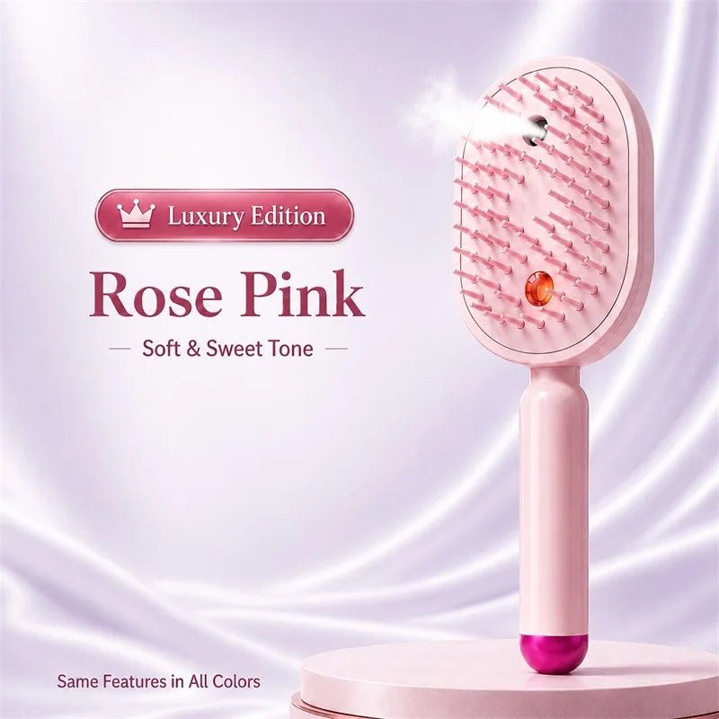 SleekWave Cordless Heated Hair Styling Brush – Rapid Heat & Safety Design