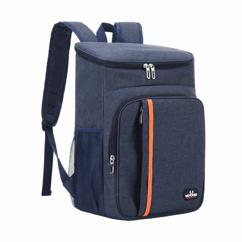 Waterproof Oxford Cooler Backpack for Lunch – Portable Thermal Bag