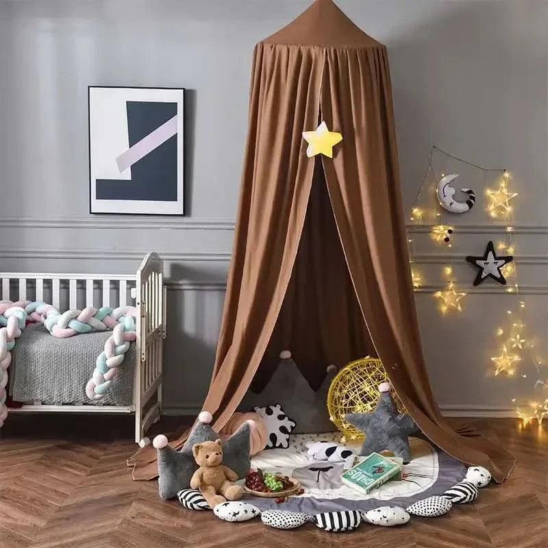 Whimsical Hanging Canopy for Enchanting Play Areas