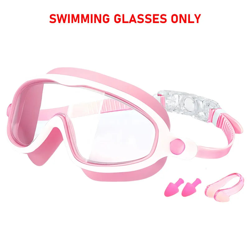 AquaVision Youth Swim Goggles | Comfortable Anti-Fog Design with UV Shielding for Ages 3–15
