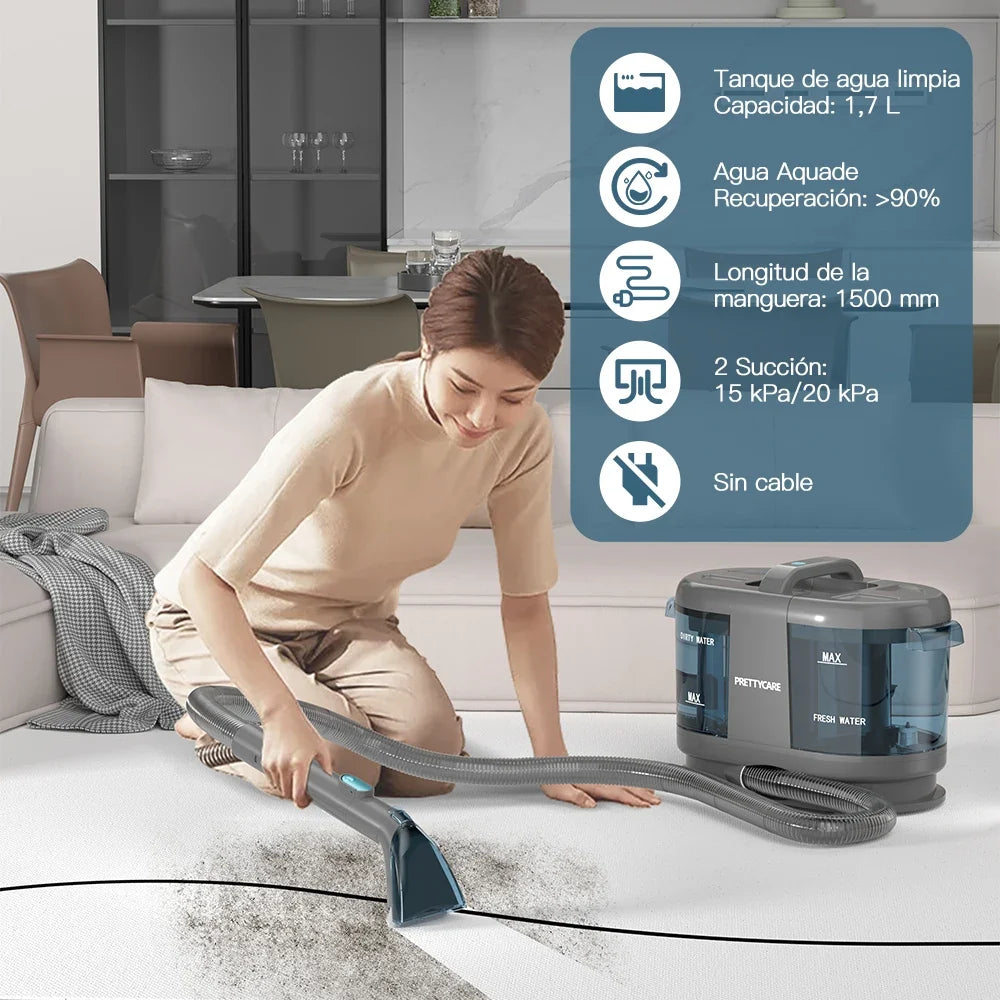 Effortless Clean: Wireless Vacuum for Carpets & Quick Touch-Ups