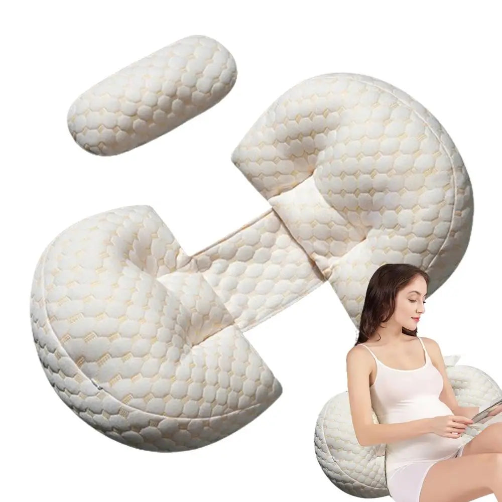 Comfortable Pregnancy Support Pillow - Ergonomic Design
