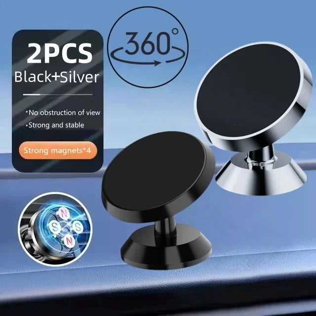 SmartGrip Universal Magnetic Phone Holder for Cars | Dashboard & Windshield Mount with Heavy-Duty Magnetic Power