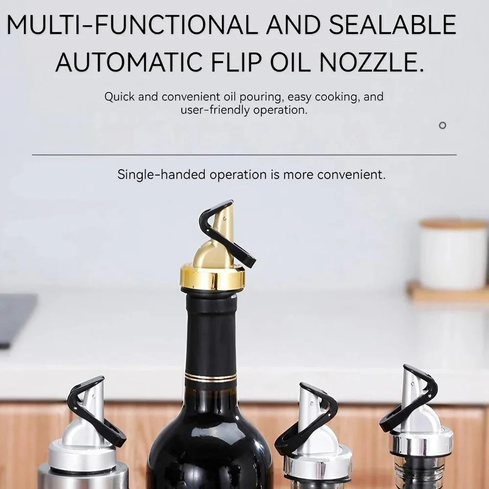 SmartSpray Olive Oil Dispenser with Easy Flip Top – Refillable Bottle for Cooking & Grilling