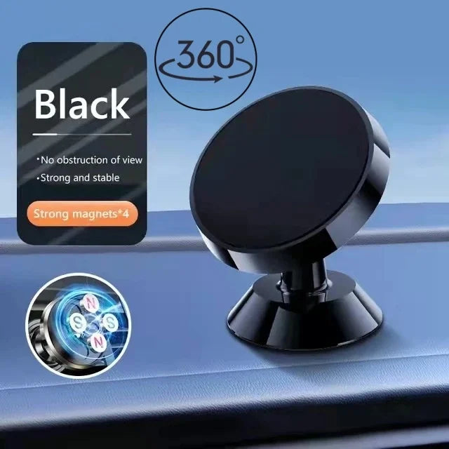 SmartGrip Universal Magnetic Phone Holder for Cars | Dashboard & Windshield Mount with Heavy-Duty Magnetic Power