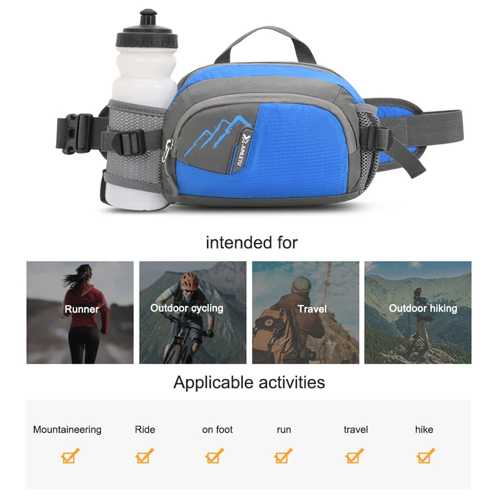 Ultimate Hydration Waist Pack – Lightweight Water-Resistant Design for Active Adventures
