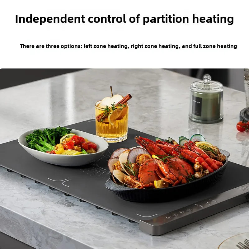 Flexible Heating Plate for Beverages – Foldable Electric Warmer 220V