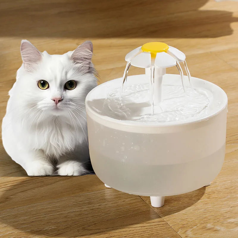 HydraPaw Rechargeable Cat Water Fountain | Smart Drinking Solution
