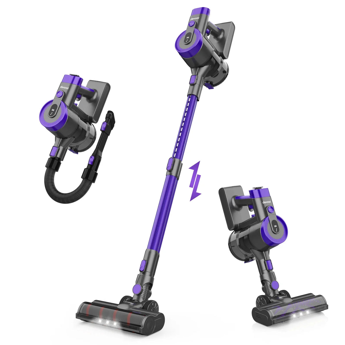 MaxiSweep Cordless Vacuum – 28KPa 6-in-1 Multi-Surface Cleaner