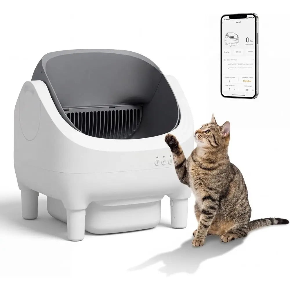 PurrfectClean Automated Cat Litter System | Smart Waste Management for Busy Homes