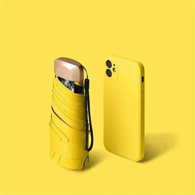 SkyGuard – Portable Mini Sunshade with UV and Rain Defense