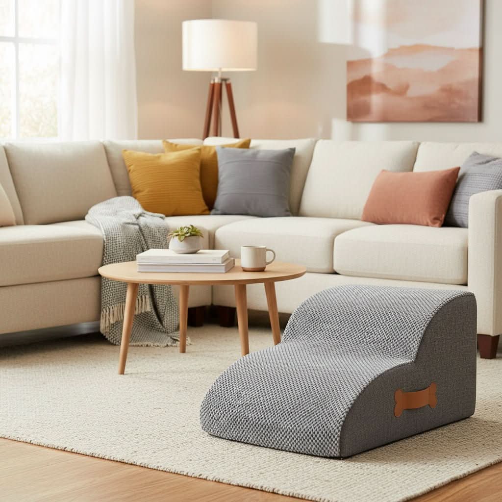 PawEase - Comfortable Pet Stairs for Easy Access