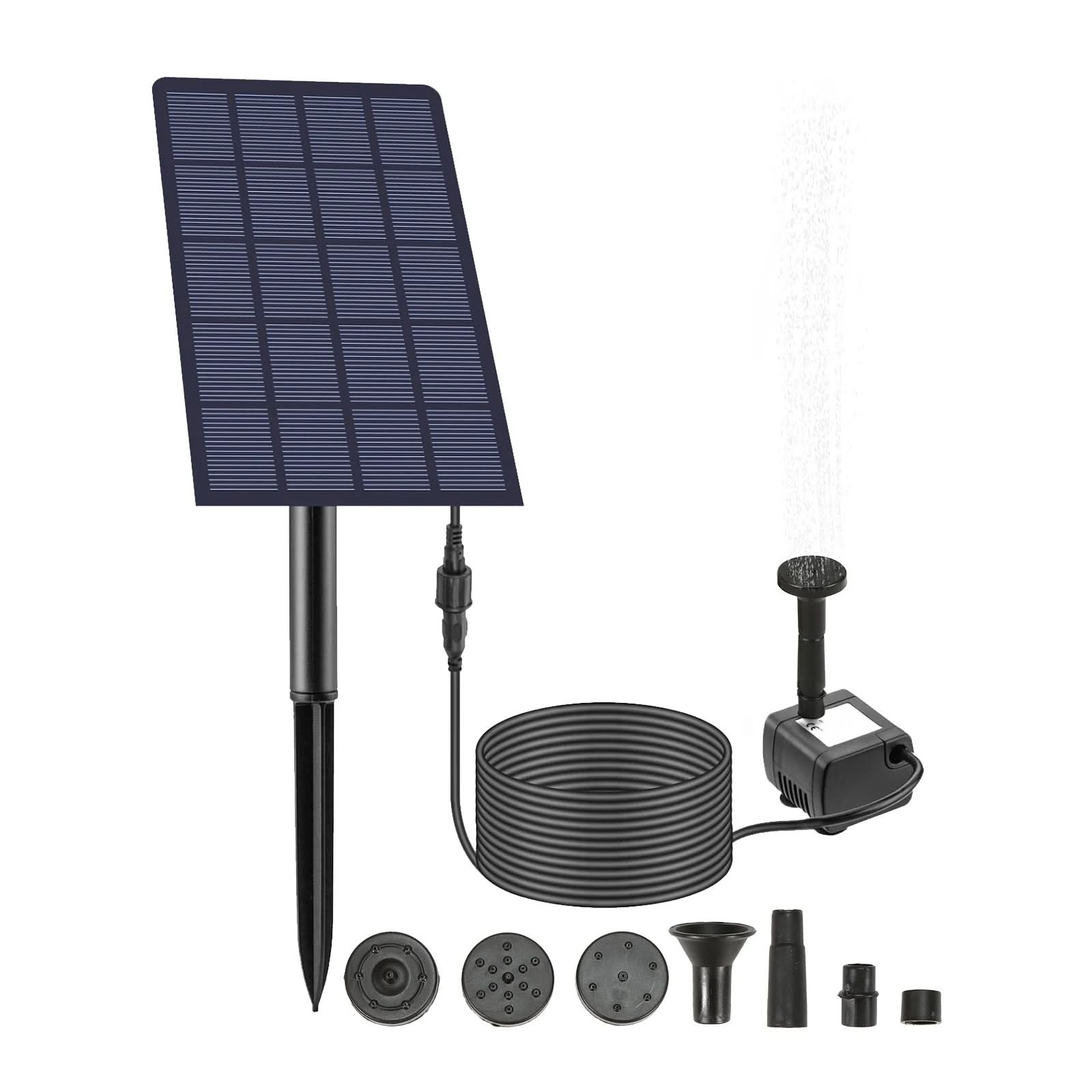 AquaSerene – Solar-Powered Floating Fountain for Gardens