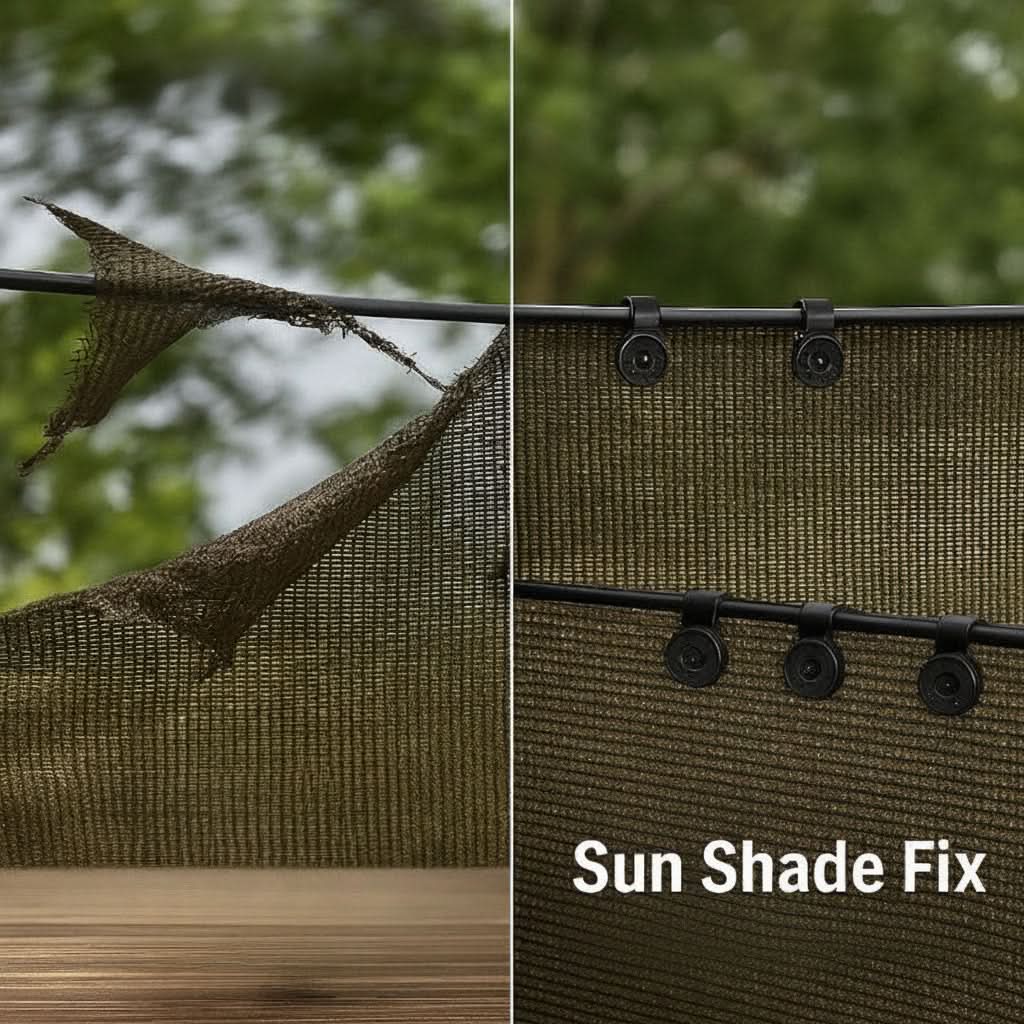 ShadeSecure - Heavy-Duty Shade Fastening Clamp for Outdoors