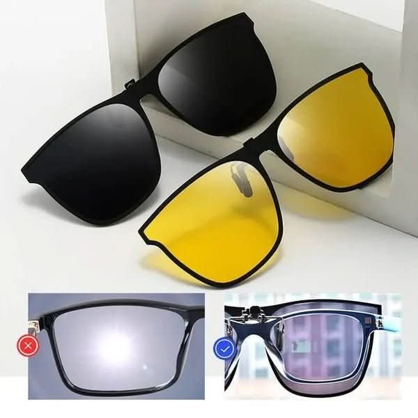 SunGuard Clip-On Shades for Effortless Outdoor Clarity