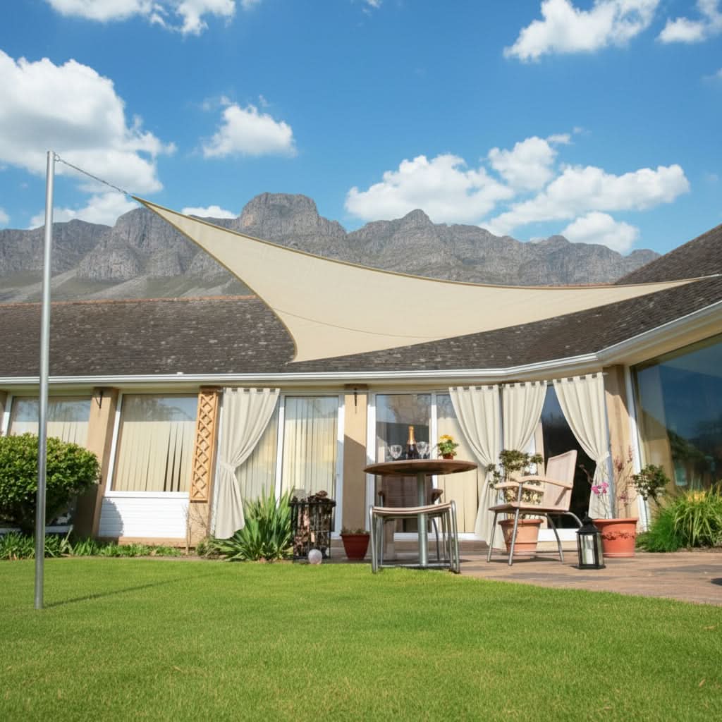 AquaGuard – Stylish Weather-Resistant Shade Sail for Outdoors