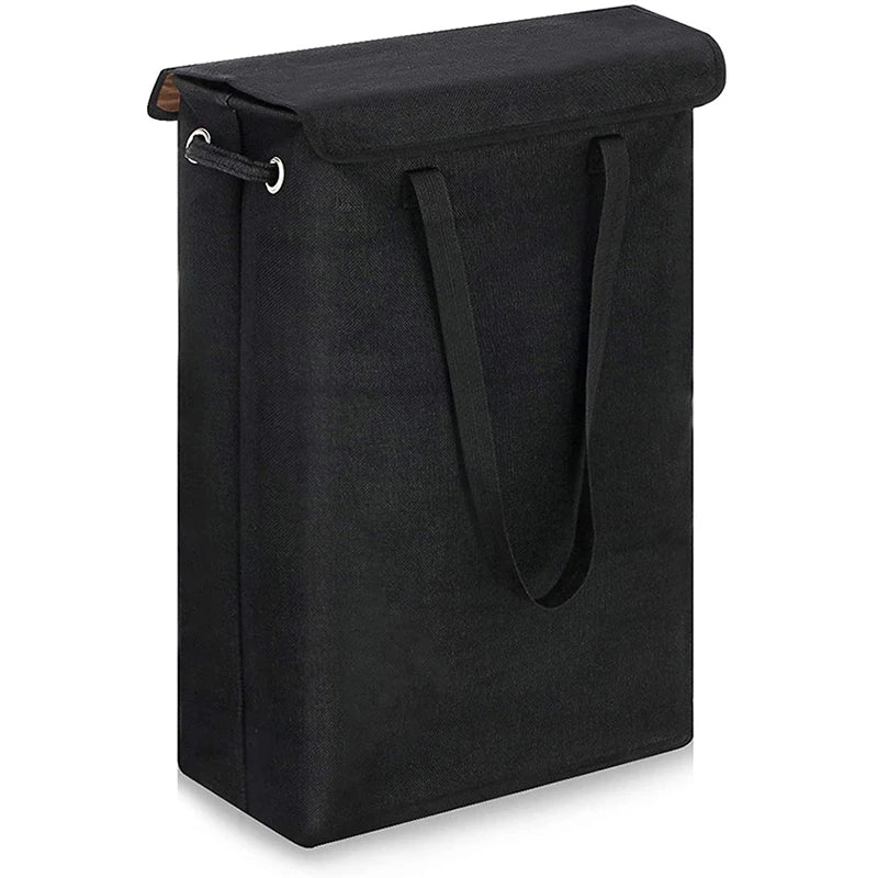 Slim 45L Laundry Basket with Lid