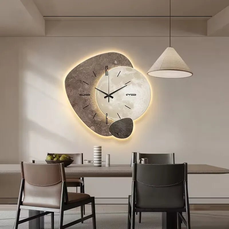 Scandinavian Style Wall Clock with Minimalist Design