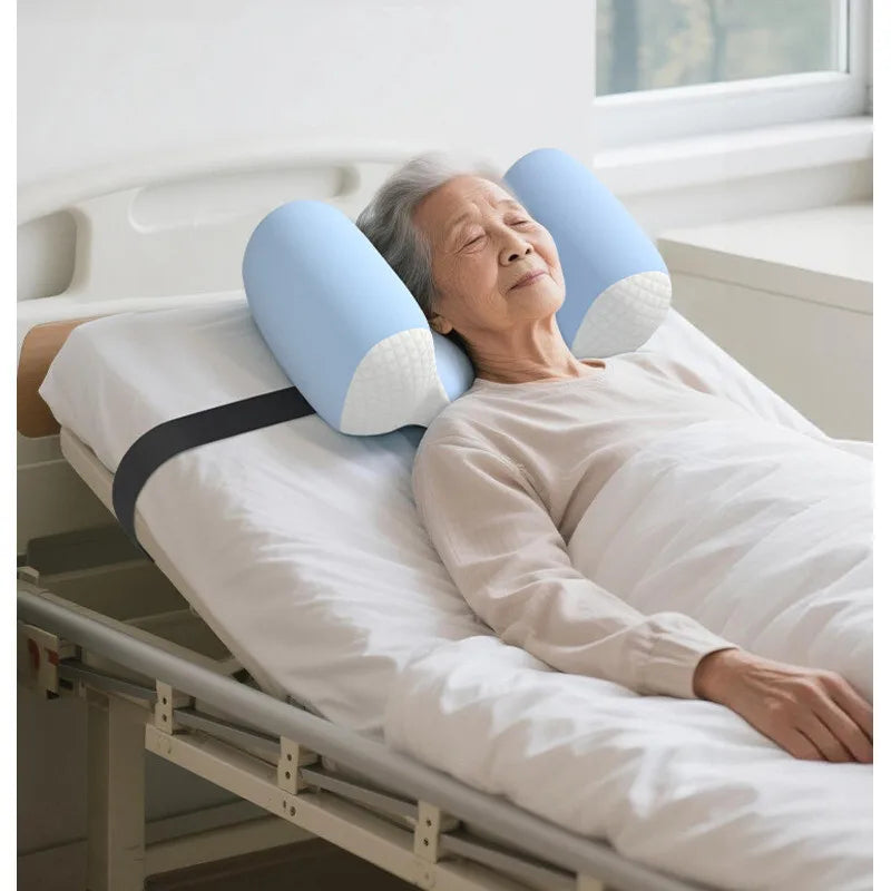 SerenitySupport Cervical Pillow for Side Sleepers – Premium Memory Foam Neck Cushion with Airy Stretch Cover