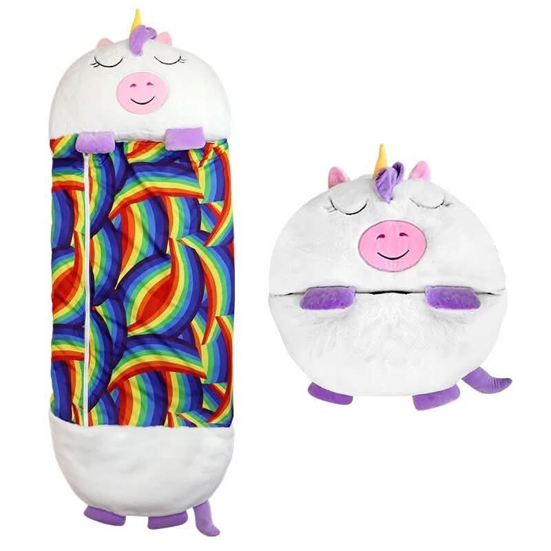 CuddleNest – Versatile Plush Toy and Sleeping Bag for Kids