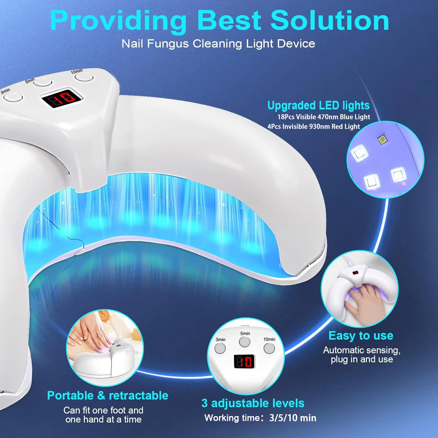 LumaNail Laser Grooming Tool – Advanced Nail Care Solution