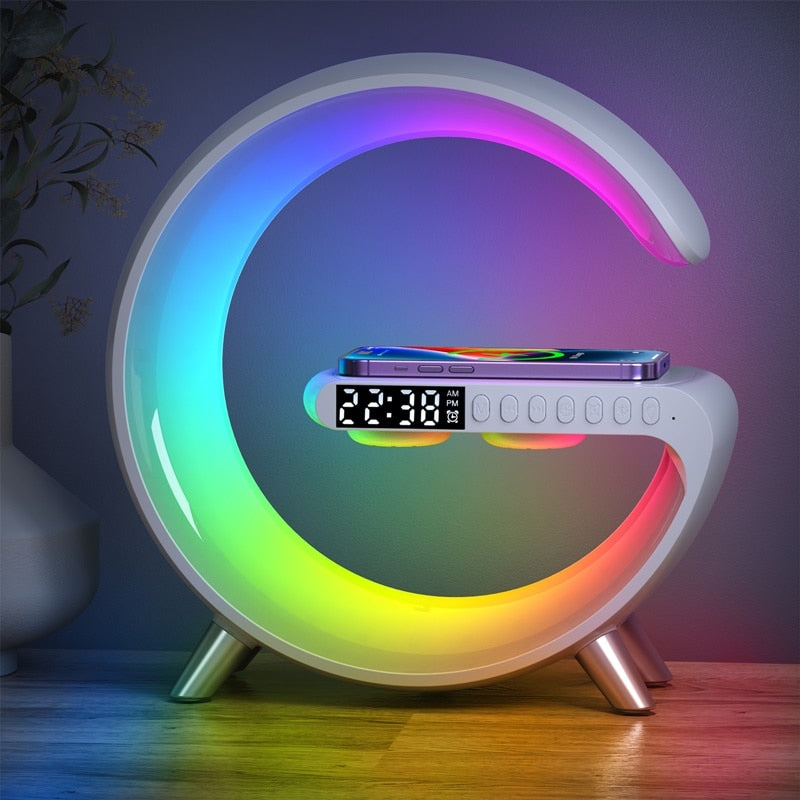 Charging Dock with Built-in Speaker - Wireless Charging Hub