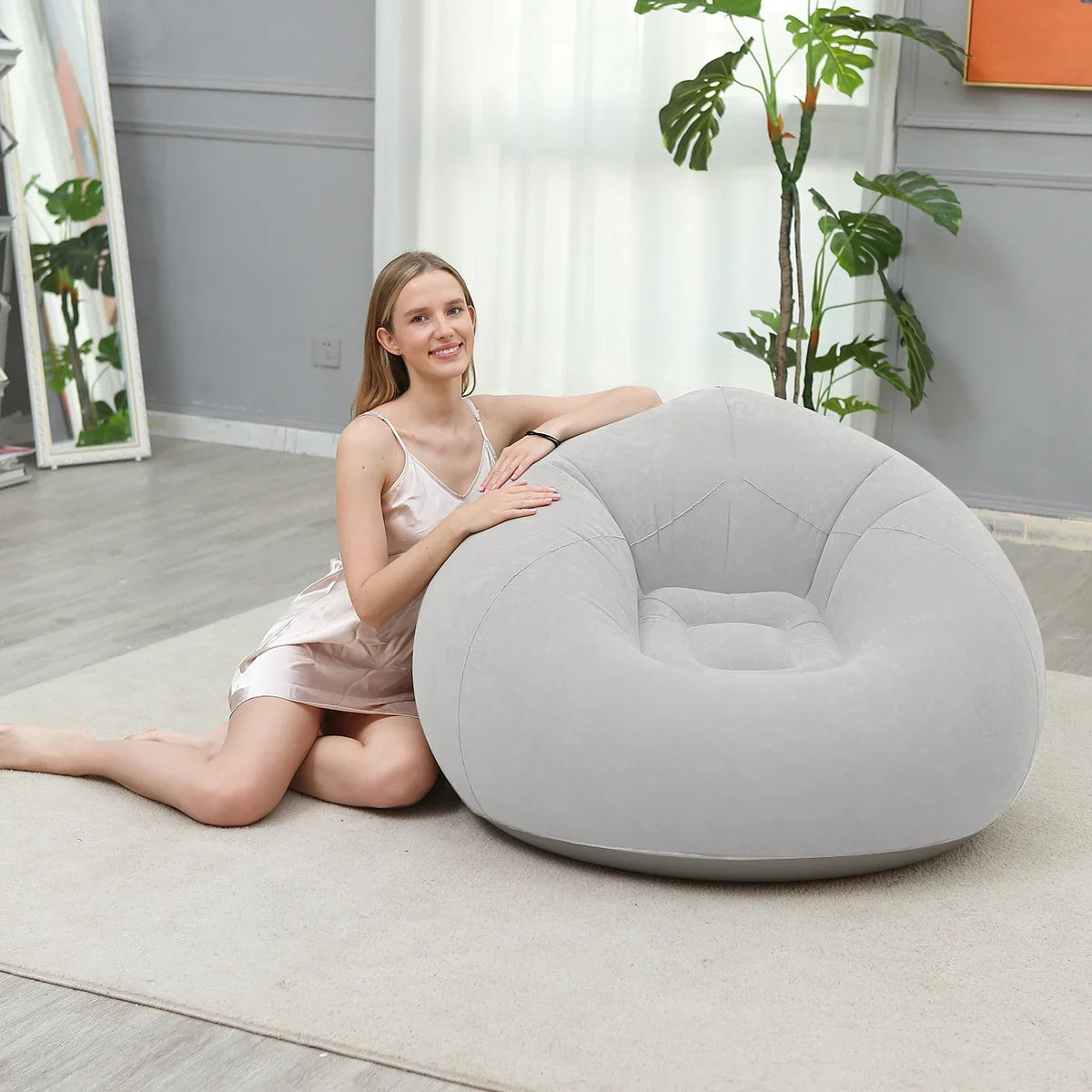 AeroLounge Inflatable Chair – Versatile Portable Seating for Any Space
