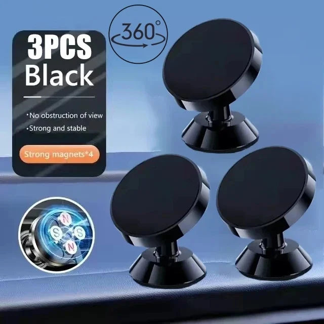 SmartGrip Universal Magnetic Phone Holder for Cars | Dashboard & Windshield Mount with Heavy-Duty Magnetic Power
