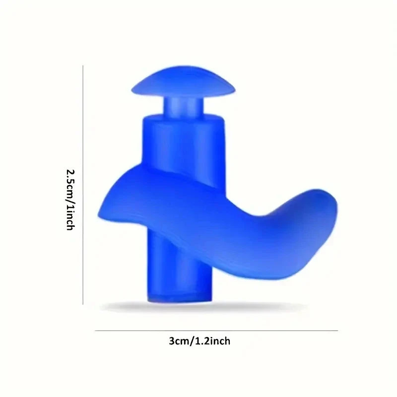 AquaGuard Silicone Earplugs – 5 Pairs for Ultimate Comfort