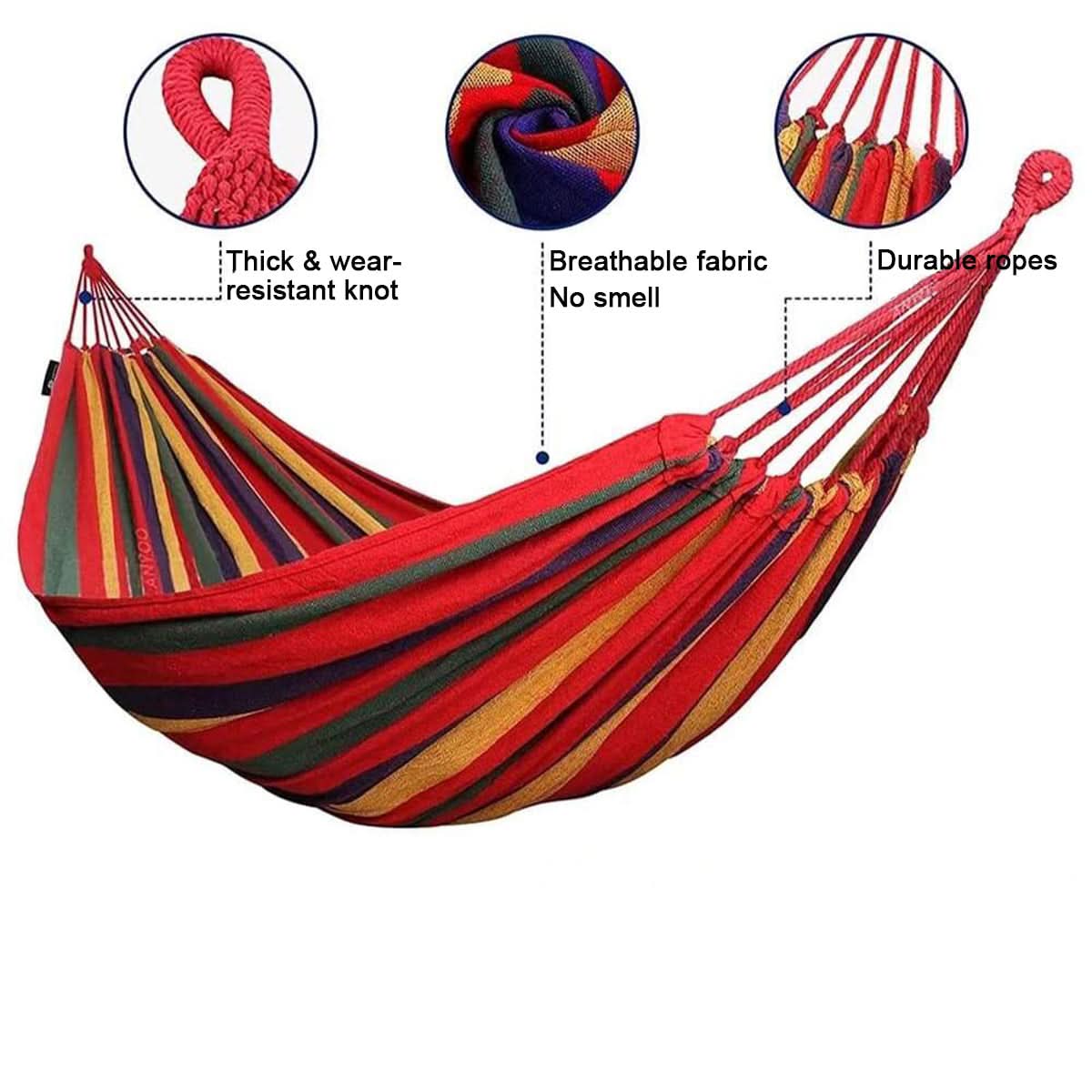 SerenityNest – Spacious Hammock for Two for Ultimate Relaxation