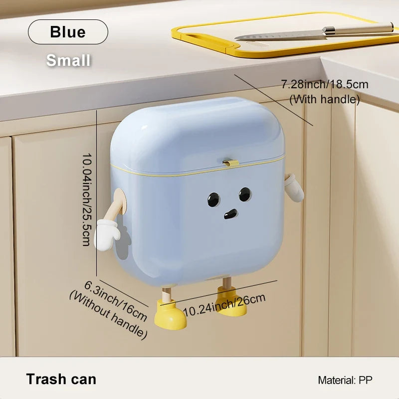 EcoSmart Food Waste Collector with Lid & Space-Saving Mount