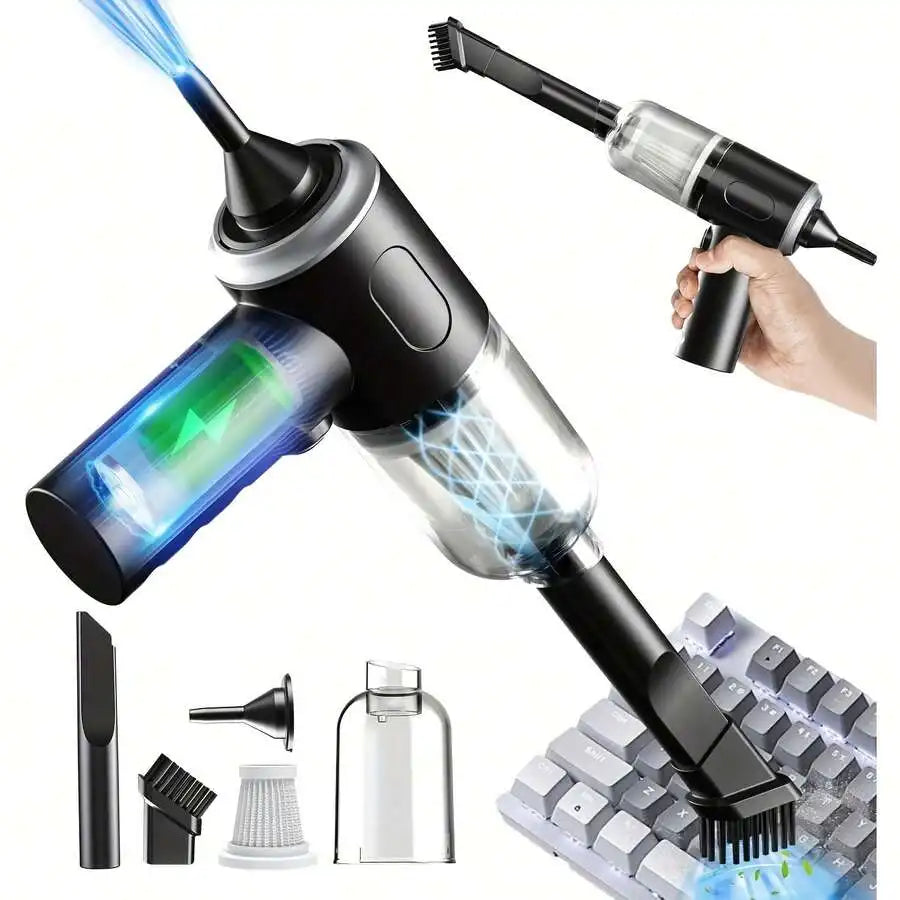 PowerClean Cordless Car Vacuum – Efficient Handheld Cleaning Tool