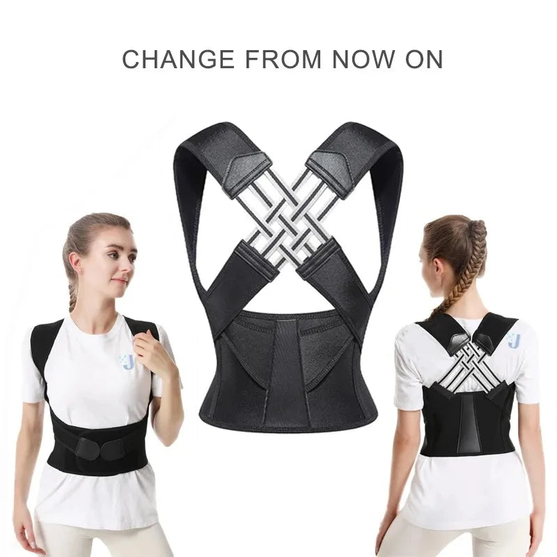 PostureBuddy Women's Back Support Brace – Comfortable & Adjustable