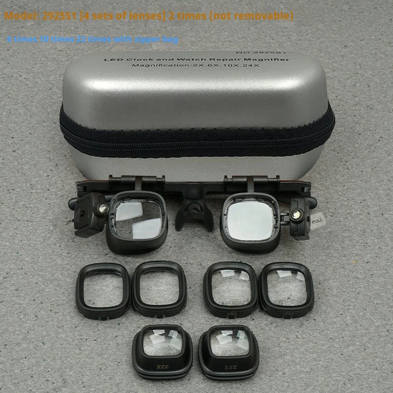 LuminView 24X LED Magnifier – Perfect for Reading and Detail Work