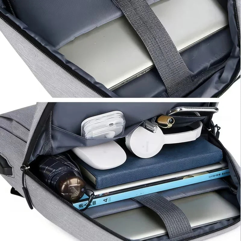 Versatile 15.6-Inch Tech Backpack with USB Charging Feature