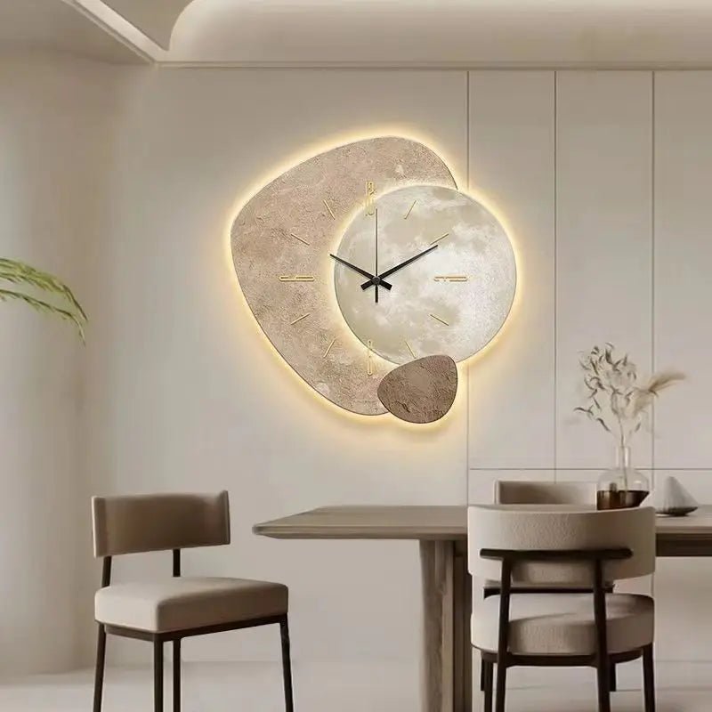 Scandinavian Style Wall Clock with Minimalist Design