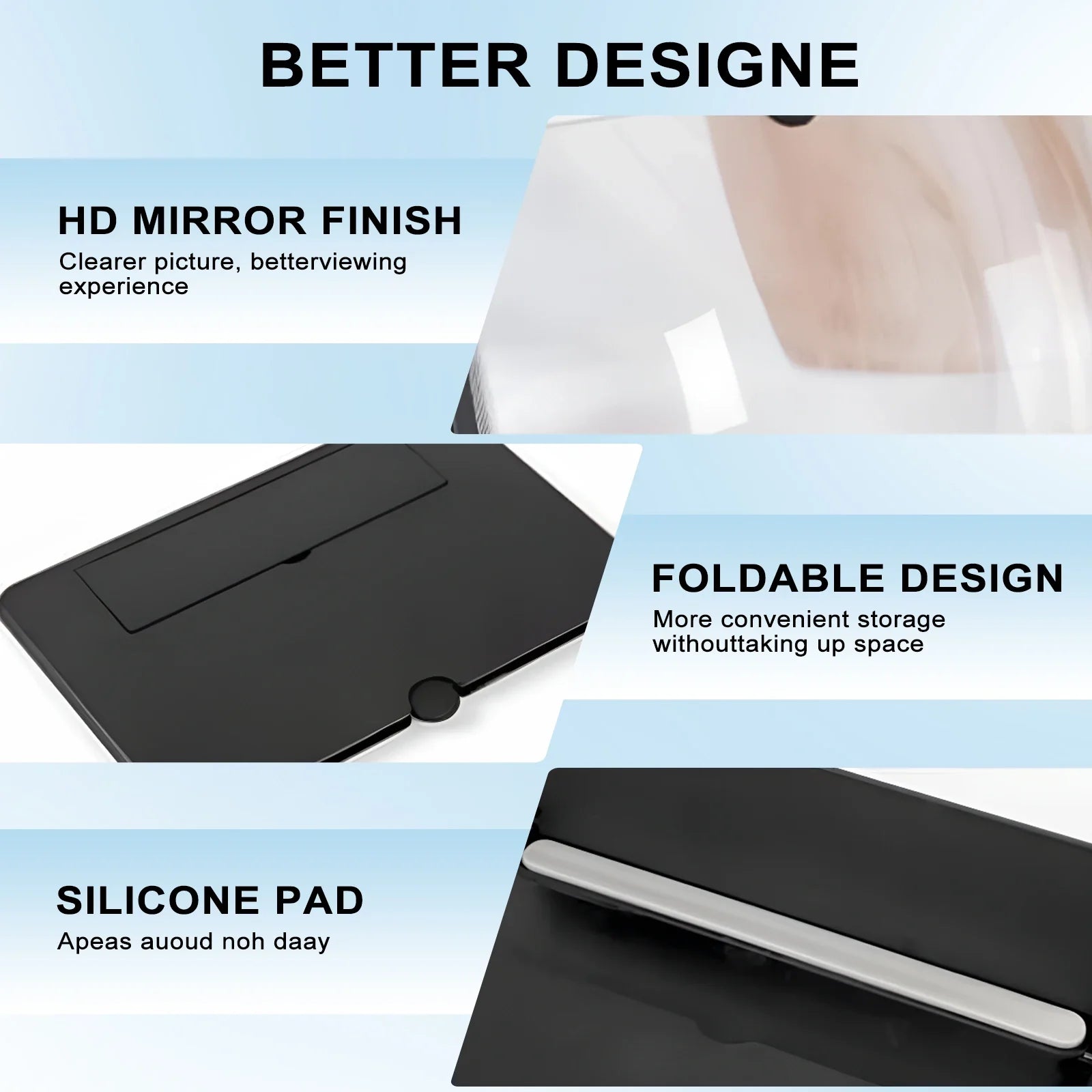 VisionMax 12-Inch Smartphone Screen Enhancer with Anti-Glare Feature