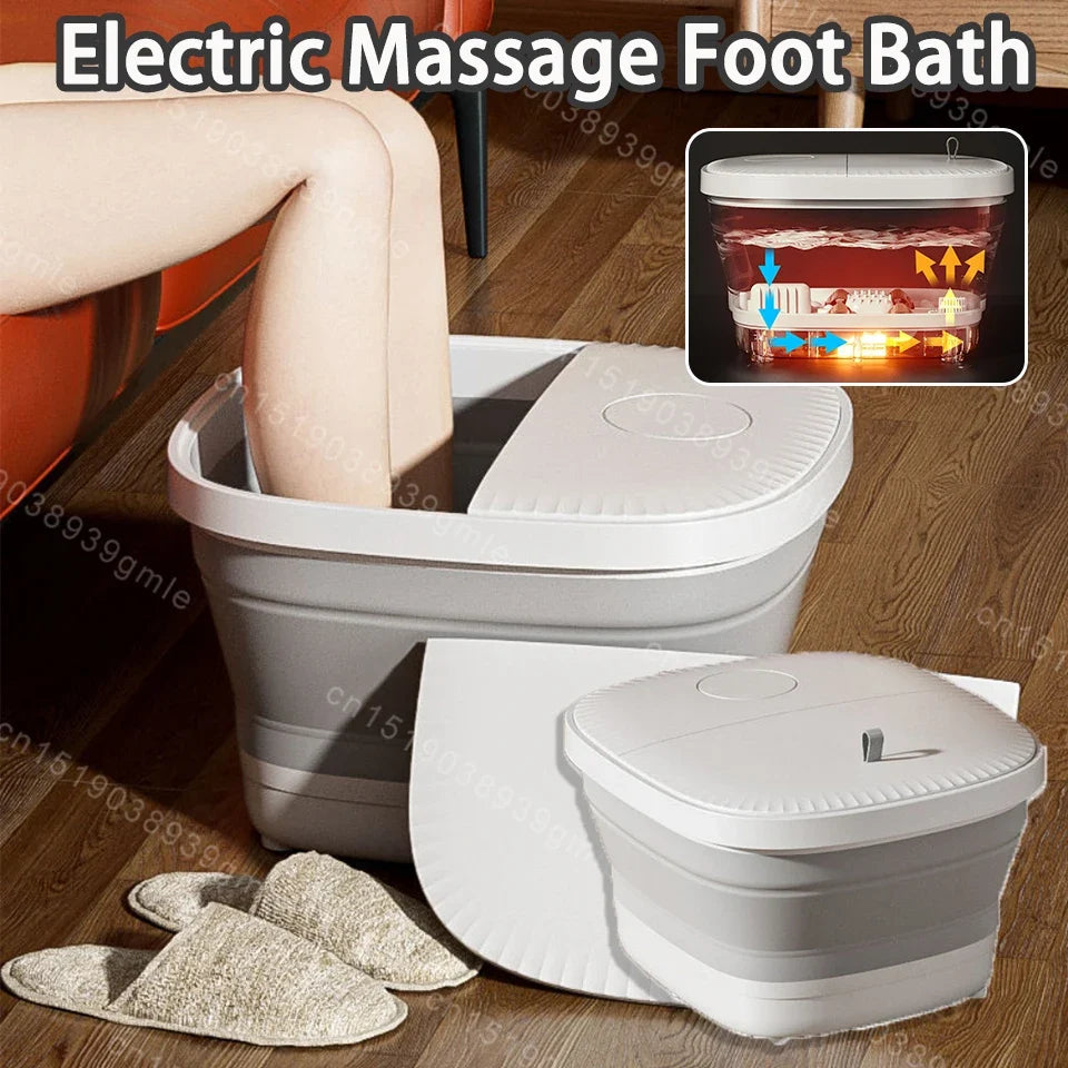 Soothing Comfort Electric Foot Soaker with Constant Warmth