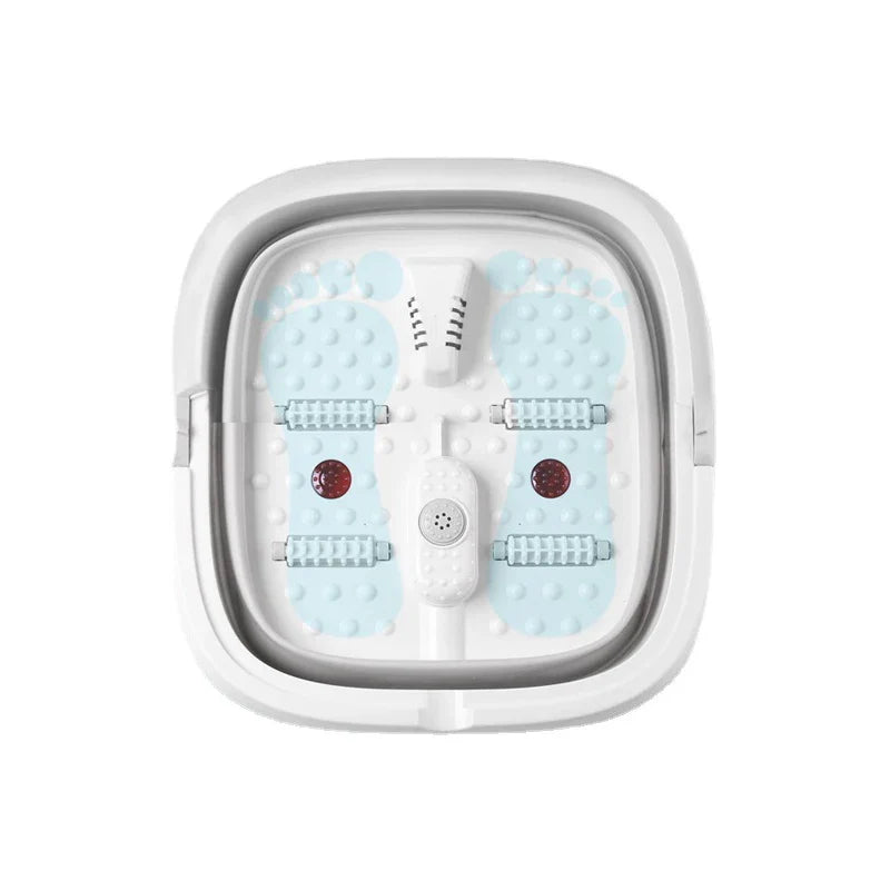 Relaxation Haven: Portable Heated Foot Spa with Bubbles