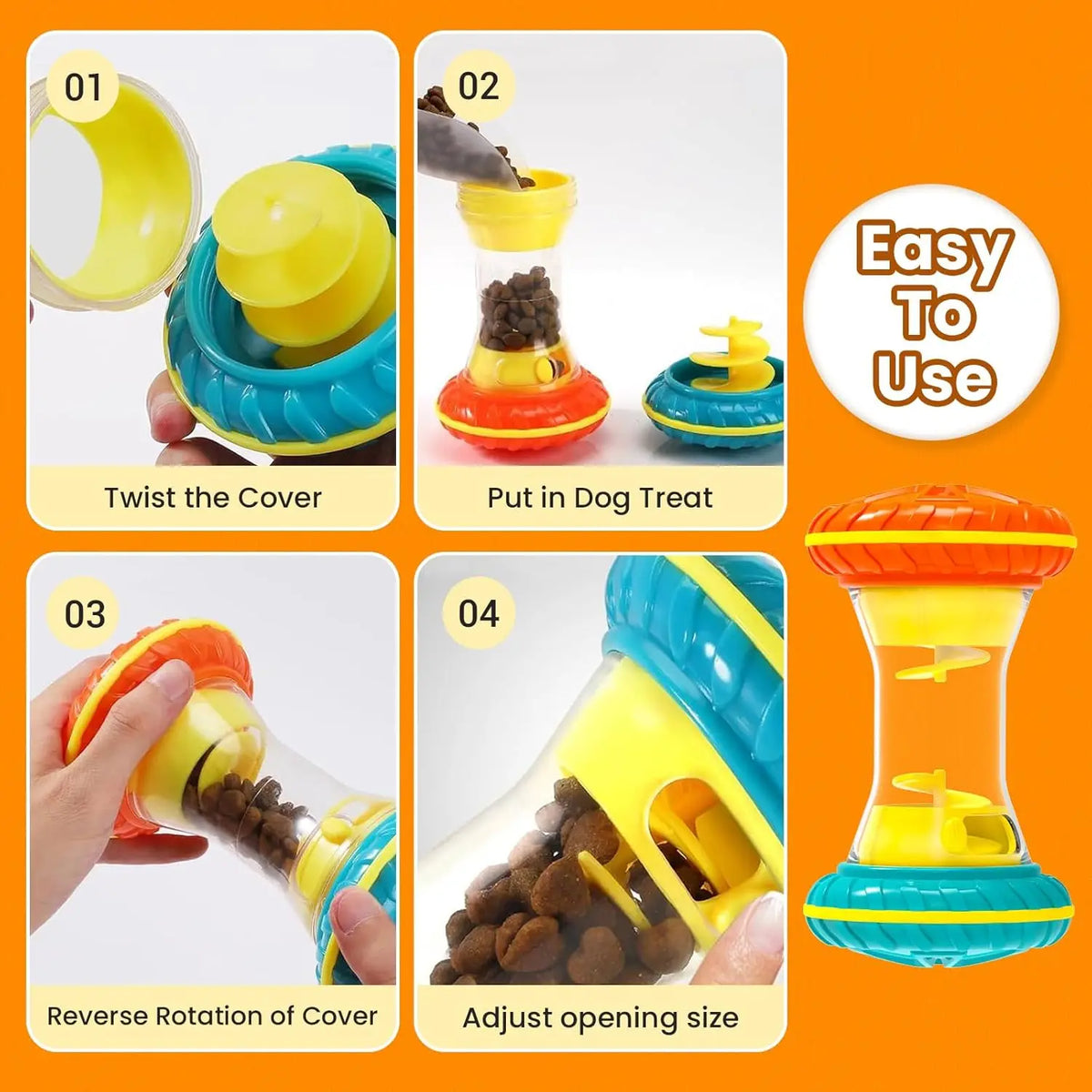 SmartPaws | Engaging Dog Puzzle Game | IQ Enhancer & Slow Feeder