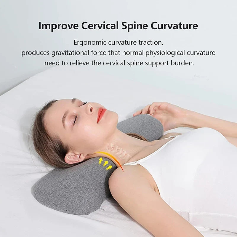 DreamEase Ergonomic Memory Foam Neck Support Pillow